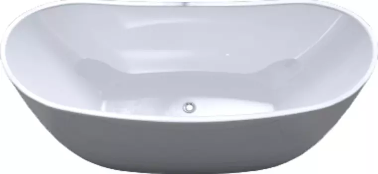 Акриловая ванна Art&amp;Max 180х80 см AM-502-1800-780, белый