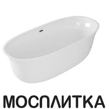 Акриловая ванна Grossman GR-1201, 166x75 см, белая