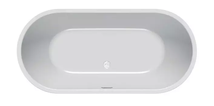 Акриловая ванна Kolpa San Dalia Fs 170х80 белая 561140 с интегрированной панелью