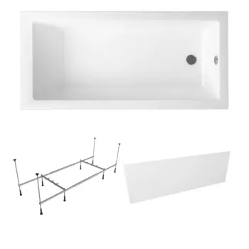 Акриловая ванна Lavinia Boho Element, 170x80, S2-37090080