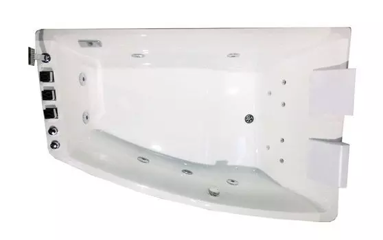 Акриловая ванна Orans 65100XR 170х120 см правая с гидромассажем