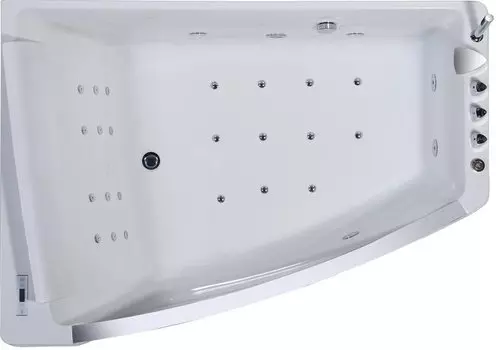 Акриловая ванна Orans 65109L0 170х120 см левая с гидромассажем