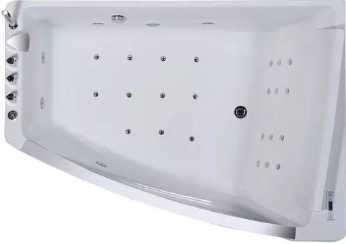 Акриловая ванна Orans 65109R0 170х120 см правая с гидромассажем