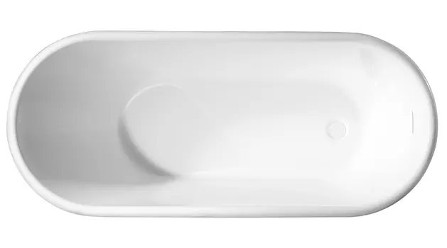 Акриловая ванна Abber 170х70 см AB9272-1.7, белый