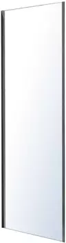 Боковая стенка BelBagno UNIQUE-90-FIX-C-Cr, профиль хром стекло прозрачное 90см