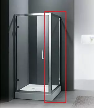 Боковая стенка Cezares VE-W-100-FIX-C-Cr