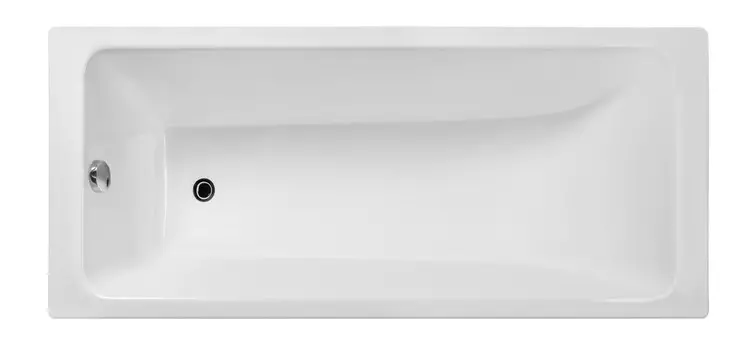Чугунная ванна Wotte 160х70 см Line 1600x700 белая