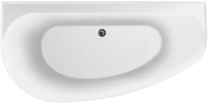 Акриловая ванна Allen Brau Priority 1600x780 138678B-MW Matt White