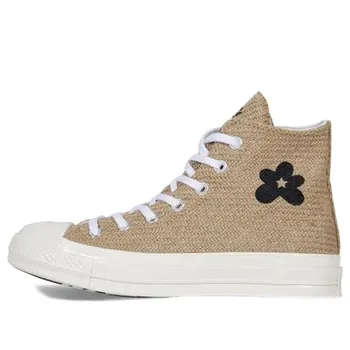 Кроссовки golf le fleur x chuck 70 high 'fabric weave' Converse, хаки