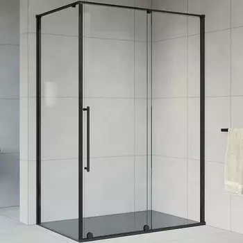 Душевой уголок Vincea Arno VSR-1A9012CLB 120x90 см, профиль черный