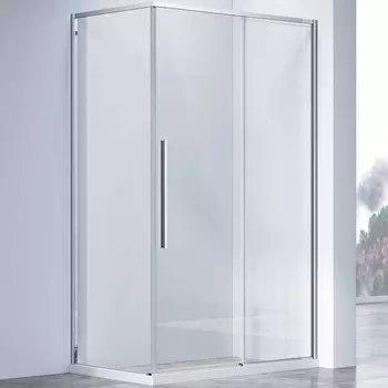 Душевой уголок Vincea Slim-N VSR-4SN9013CL 130х90 см, профиль хром