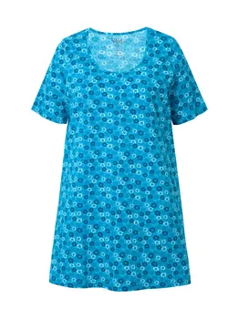 Футболка Ulla Popken, цвет aqua