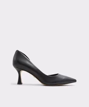 Женские туфли-лодочки из кожи с острым носком Aldo, черный