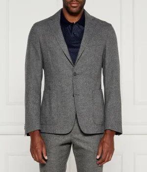 Пиджак мужской Boss с карманами, серый