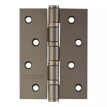 Петля дверная универсальная Fuaro 4BB/BL графит 100х75х2,5 мм