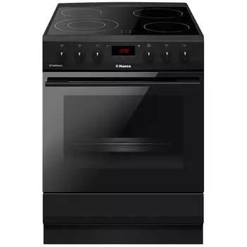 Плита электрическая Hansa FCCM69225H 4 конфорки матовая черная