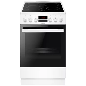 Плита электрическая Hansa FCCW58240H 4 конфорки белая