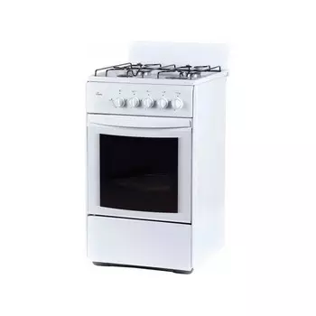 Плита газовая Flama RG 24011 W 4 конфорки белая