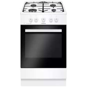 Плита газовая Hansa FCGW510009H 4 конфорки белая