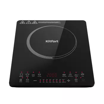 Плита индукционная Kitfort КТ-115 1 конфорка черная