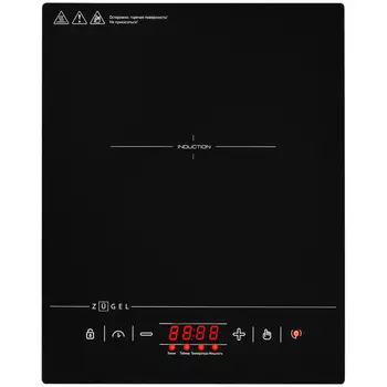 Плита индукционная Zugel ZIHF61B 1 конфорка черная