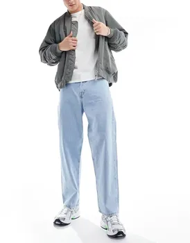 Голубые мешковатые джинсы Jack & Jones alex