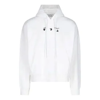 Толстовка fw21 double layer sleeve version white Off-White, черный