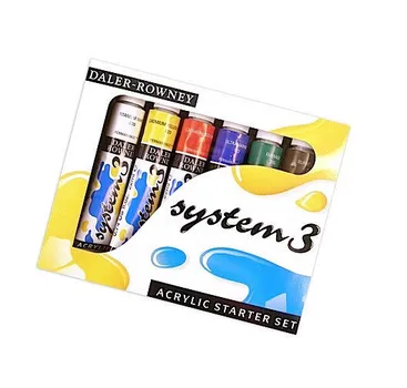 Набор акрила Daler-Rowney "Starter Set" 6 цветов по 22 мл.
