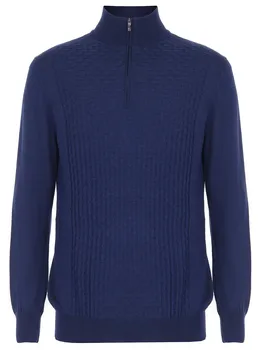 Джемпер на молнии BERTOLO LUXURY MENSWEAR