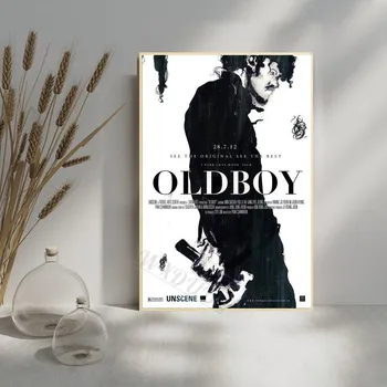 Классический фильм «Олдбой», персонажи фильма, серия постеров для гостиной, холст, живопись, принт, домашний декор, фотографии, подарок 21x30cm No Frame
