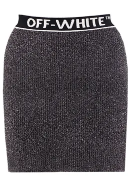 Юбка-мини трикотажная OFF-WHITE