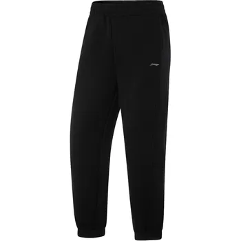 Женские трикотажные спортивные брюки LiNing Fitness Series, черные
