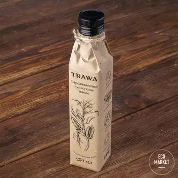 Масло сыродавленное кунжутное, TRAWA - 250 мл