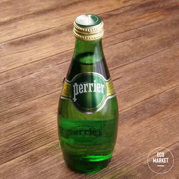 Минеральная вода Perrier газированная, стекло ~ 330 мл