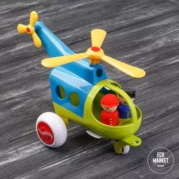 Набор Вертолет JUMBO NEW с 2 фигурками