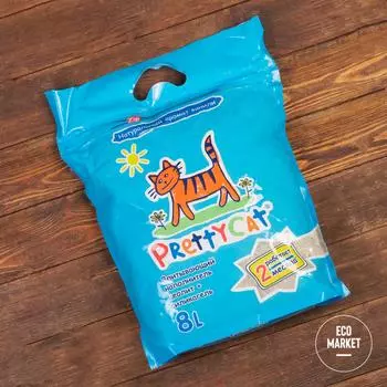 Наполнитель впитывающий 8 л, Aroma Fruit Pretty Cat - 4 кг х 2 шт