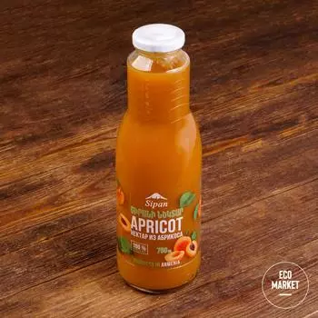 Нектар из абрикоса, Apricot Sipan - 750 мл