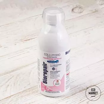 Ополаскиватель для полости рта Уход за деснами, Biorepair Mouthwash Antibacterial - 500 мл