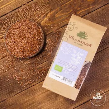 Семена льна BIO, Vila Natura - 300 г