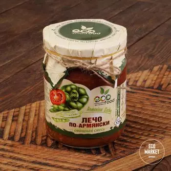 Лечо по - Армянски Eco food ~ 520 г