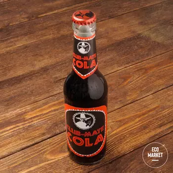 Лимонад Club-Mate Cola тонизирующий на основе чая матэ - 330 мл