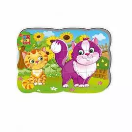 Пазлы на магните, Vladi Toys, Мои первые игры &amp; quot;Котик&amp; quot;
