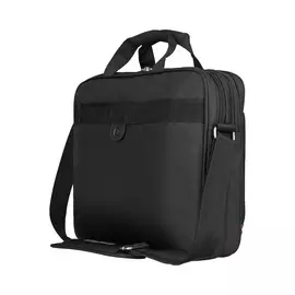 Портфель для ноутбука 15'' WENGER, черный, полиэстер 1560D/ПВХ, 40 x 15 x 33 см, 9 л