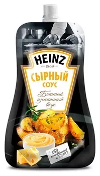 Соус Heinz сырный олимп дой-пак, 230 г