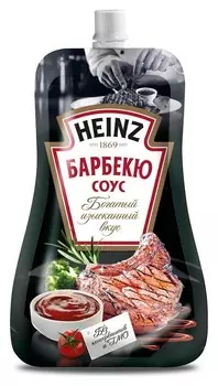 Соус Heinz томат.барбекю дой-пак, 230 г