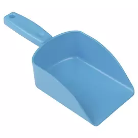 Совок ручной бесшовный пластмасс длина 240мм, 60x110x145мм Scoop 2 B синий