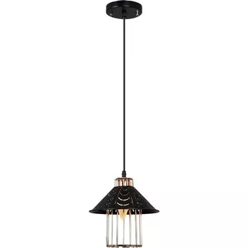 Подвесной светильник Reluce 02501-0.9-01 BK+GD