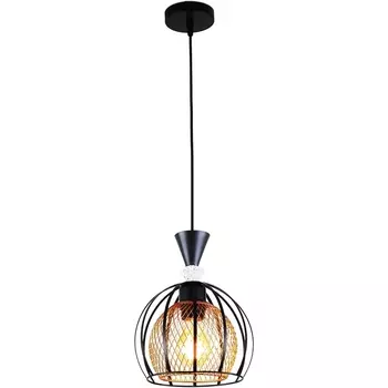 Подвесной светильник Reluce 03061-0.9-01 BK+GOLD