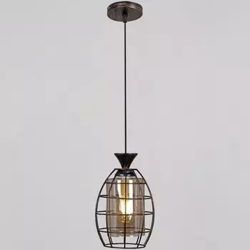 Подвесной светильник Reluce 03525-0.9-01 BK+GD