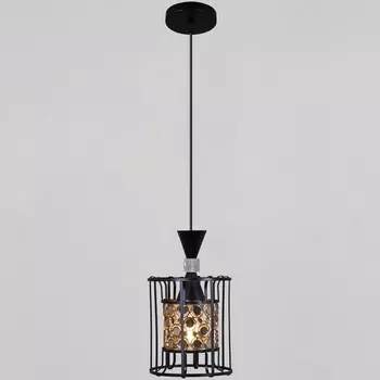 Подвесной светильник Reluce 05402-0.9-01 BK+GD